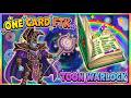One-Card FTK TOON ft DARK ERADICATOR WARLOCK! Yu-Gi-Oh! TCG Replay Tutorial