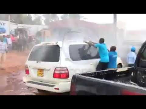 How Besigye Survived Death after Falling off Car