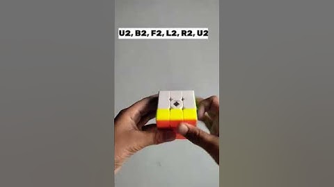 Making dot+checkerboard pattern in Rubiks cube#shorts #cube #viral#trending #kingofcubers #tiktok