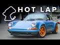 Porsche 911 reimagined by singer  hot lap what an engine noise  carfection 4k