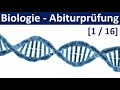 Biologie Abiturprüfung 2024 - Tipps und Aufgabentypen  [1/2] - [Abitur Biologie, 1/16]