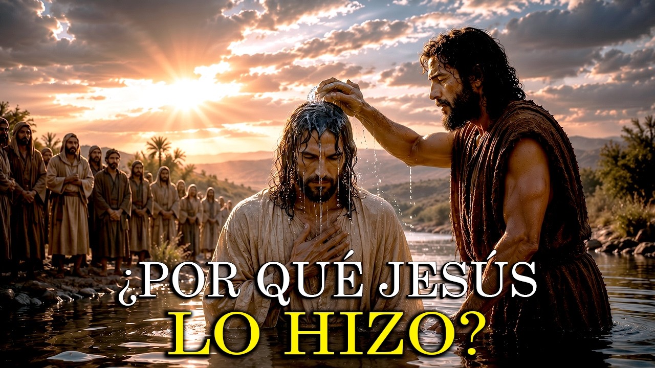 LA VERDADERA RAZÓN POR LA QUE JESÚS FUE BAUTIZADO 💧 El Misterio del Jordán