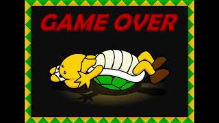 A Koopas Revenge 2 all Game Over screens
