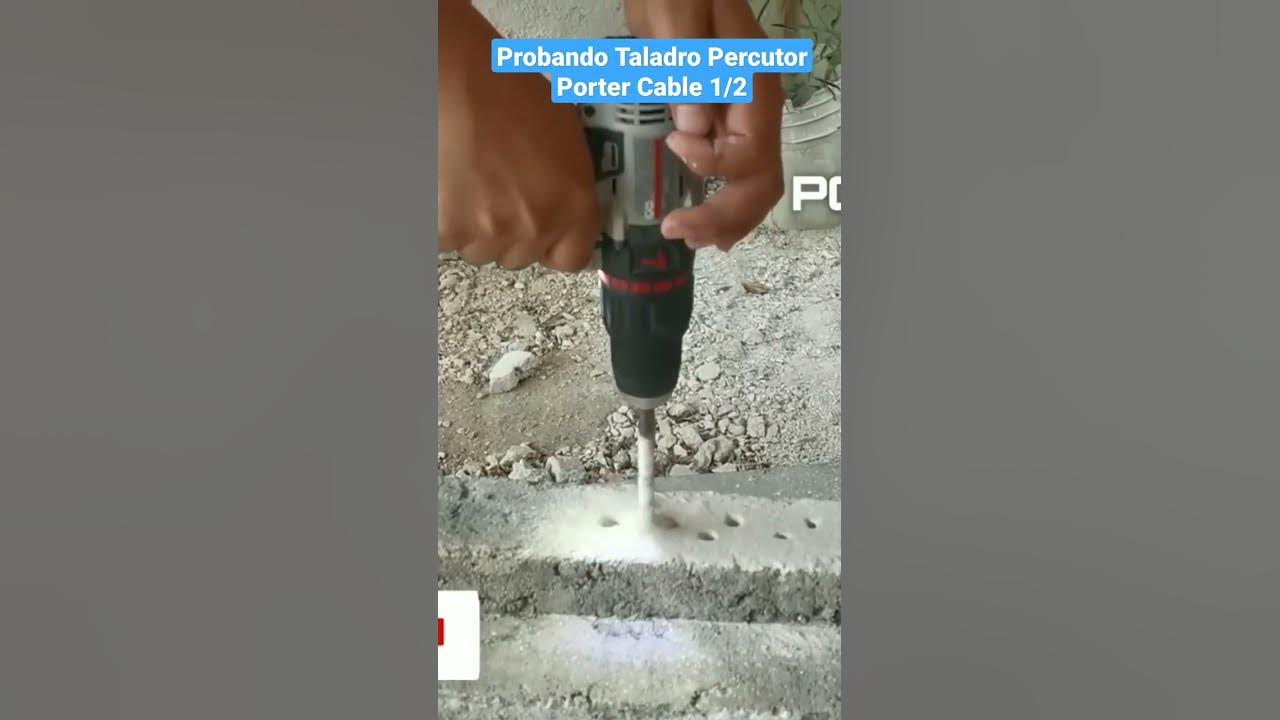 Taladro Percutor Porter-Cable, 1/2 Pulgada, 7 Amperios, Velo