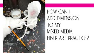 Exploring Dimension in My Work and Creating an Art Series|Artist Residency at Home|Introduction