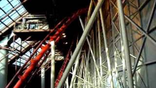 Mindbender Rollercoaster Galaxyland West Edmonton Mall Canada Front Seat Youtube