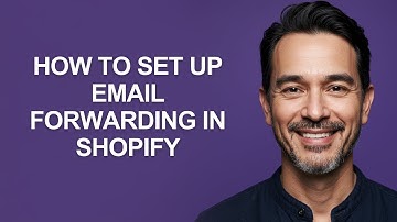 How to Set Up Email Forwarding In Shopify - KevinHowTo