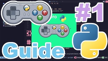 01 - Open, Close, Background and Colors - Beginners Guide to Pygame Zero