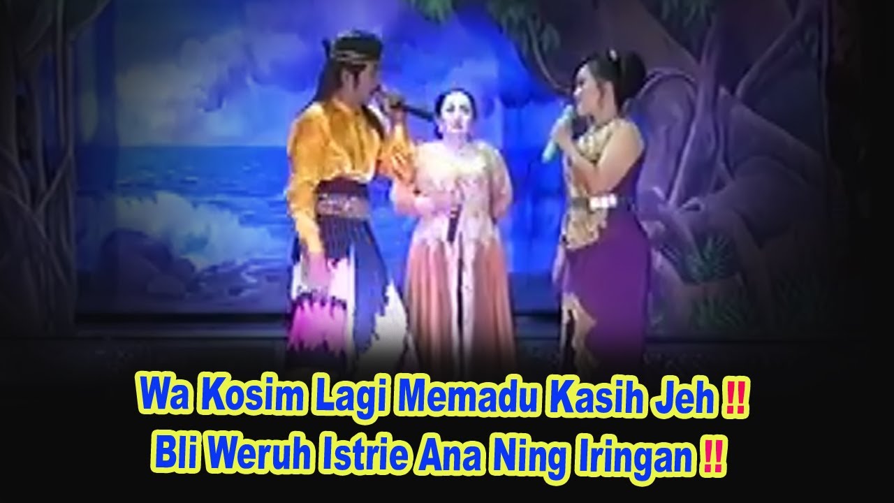 Beginilah Nasib Jadi Orang Ganteng Jeh  Wa Kosim Dadi Rebutan