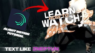 Alight Motion TEXT TUTORIAL. MARGINAL TEXT like Zneptun / Neptun. TYPOGRAPHY tutorial. /ANDROID/iOS/