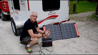 A Simple Budget Solar Set Up for the Average Camper with Charles Moman