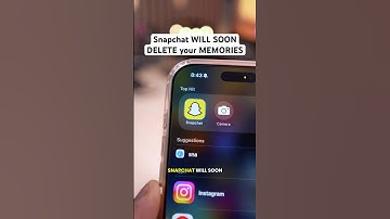 Snapchat will soon DELETE your MEMORIES!! #snapchat #snapchatstory  #tech