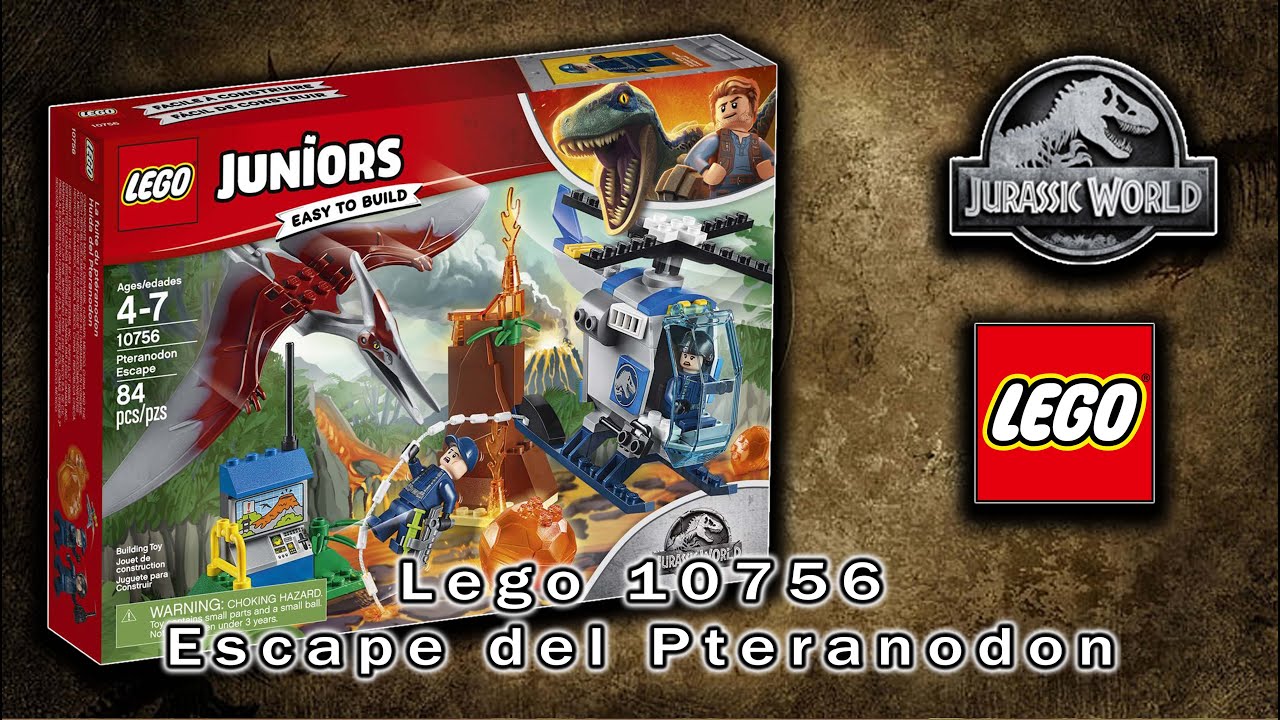 Lego Jurassic World. 10756 Escape del Pteranodon - YouTube