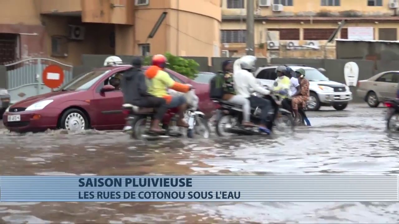 Société : les rues de Cotonou sous l'eau