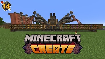 Making the ULTIMATE Concrete Factory in Create Mod SUPERFLAT // Minecraft 1.20.1