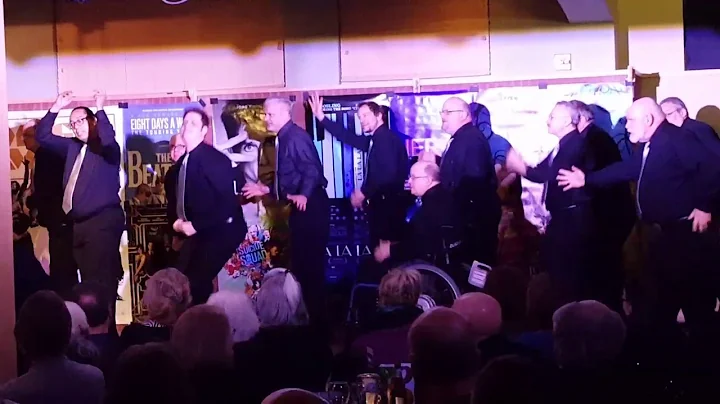 Mens cabaret chorus