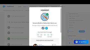Semantic Models in Tableau Next: Quick Look in Trailhead Salesforce 2025!