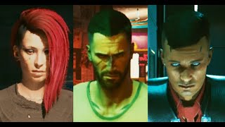 Cyberpunk 2077 All 3 Life Paths intros (1080p Ultra Settings - Ray Tracing Ultra)