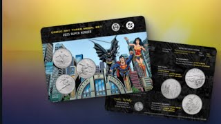 Us Mint Just Went Old School With The Superman, Batman And Wonder Woman Three Medal Set.....