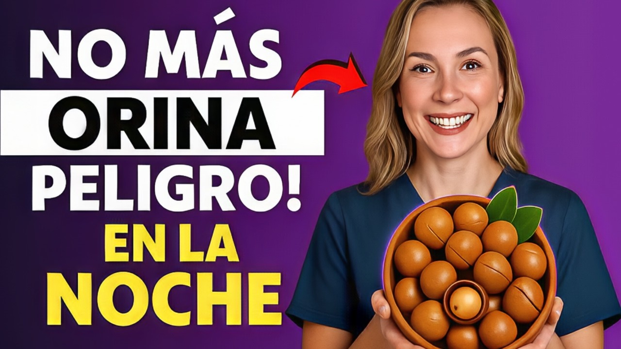 3 Alimentos NATURALES que ELIMINAN la Orina Nocturna Después de los 60