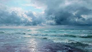 Relaxing Art for TV | Soft Spring Sky & Clouds | Mindful Home Decor | 1hr 4K screenshot 4