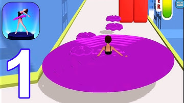 Ballerina 3D - Gameplay Walkthrough Part 1 All Levels (iOS, Android)