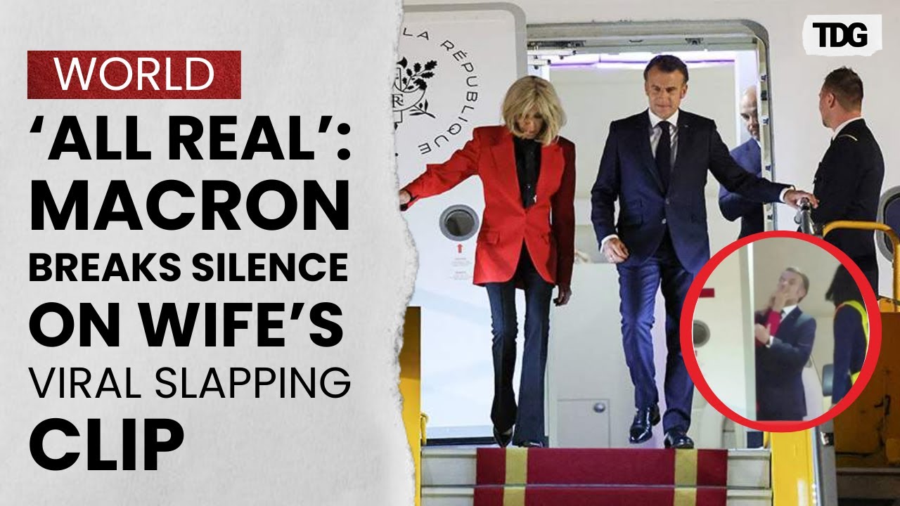 Emmanuel Macron Responds to Viral Video of Brigitte Slapping Him Repeatedly | The Daily Guardian