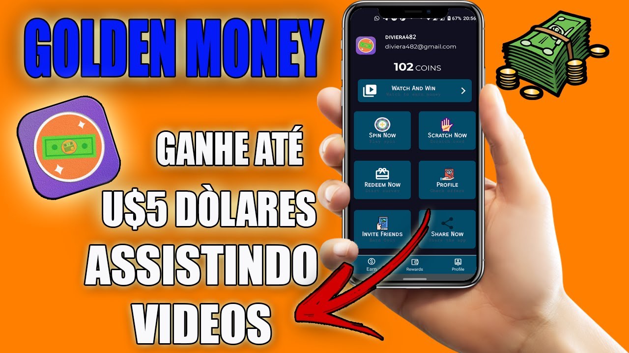 [NOVO] 😱 APLICATIVO PAGANDO ATÉ U$5 DÓLARES PARA VOCÊ ASSISTIR VÍDEOS [PAGA EM 1 DIA]