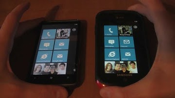 Windows Phone 7 vs 7.5 - PART I: E-Mail & IE 9