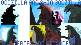 GODZILLA EARTH AND TEAM GODZILLA VS ALL PIBBY CHARACTER|GODZILLA CARTOON ALL SERIES AND EPISODE 4