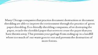 Environmental Benefits of Paper Shredding