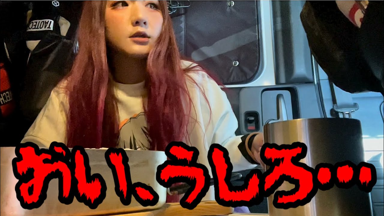 【車中泊】恐怖！女子ひとり…ガチで怖かった【N-VANで一人旅】
