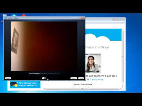 Video: How To View Photos On Skype