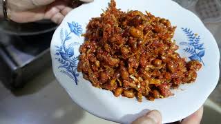 CARA MEMBUAT TERI KACANG BALADO