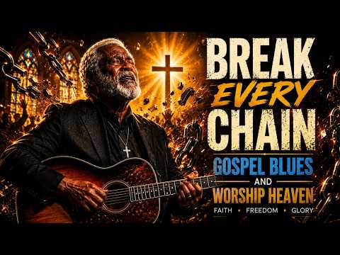 BREAK EVERY CHAINS  🙏🏾 Deep Gospel Blues Prayer | Emotional Testimony Song | Christian Blues Heaven