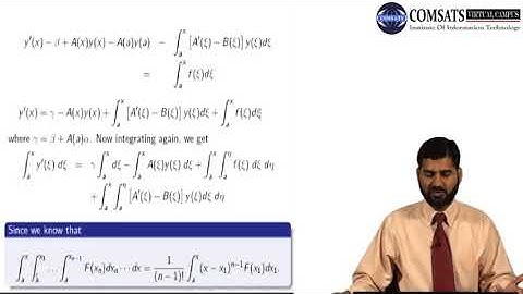 Formation of Volterra Integral Equation|Mathematical Method Of Physics in hindi Urdu  LECTURE 02