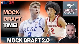2025 NBA Draft Mock Draft 2.0 | Movement Up Top