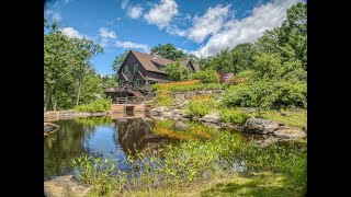 Landmark Waterfront Property 188 Tucker Mill Road New Boston NH Real Estate