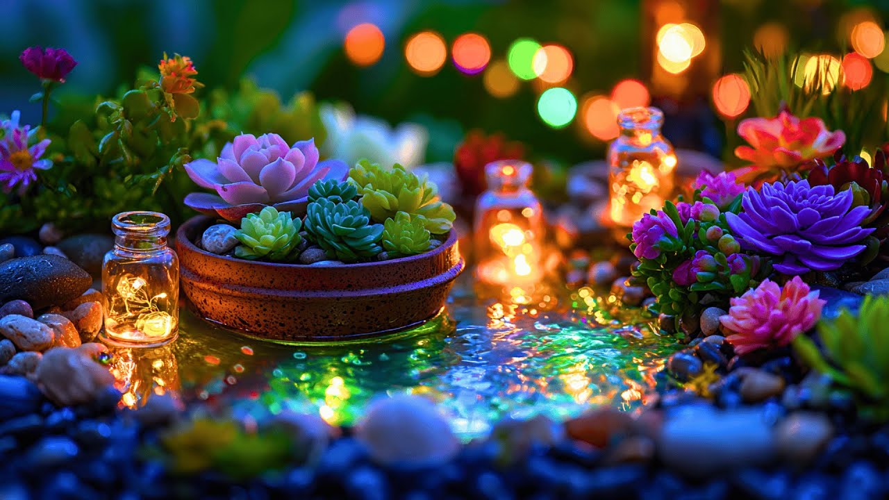 🍀 Gentle Bamboo Water & Soft Piano – Relaxing Music for a Peaceful Mind