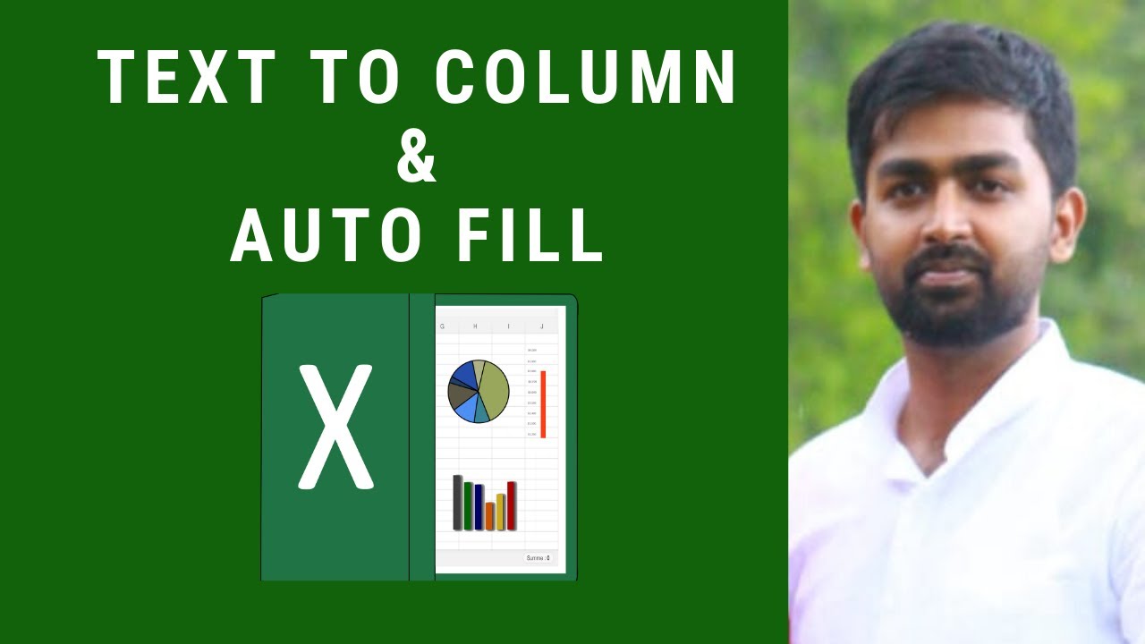 MS EXCEL TEXT TO COLUMN AND AUTO FILL FUNCTION YouTube