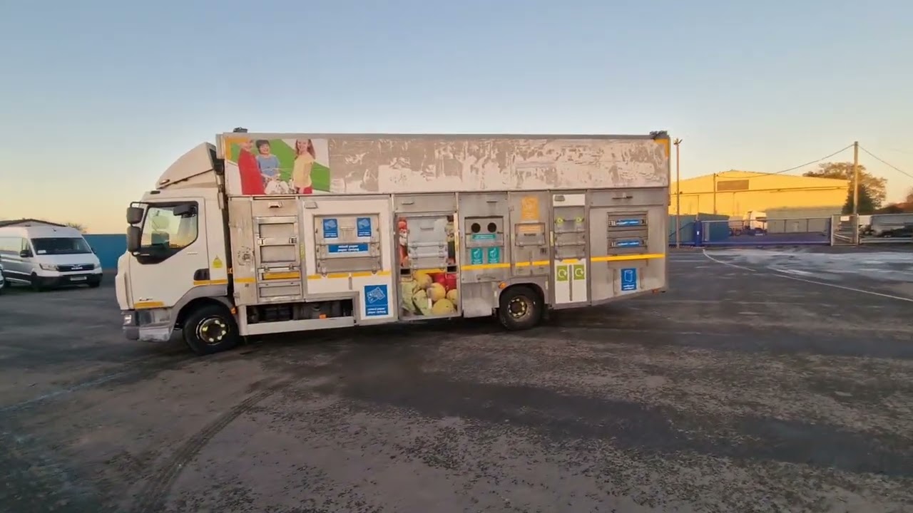 2015 DAF LF 180 FA 4X2 Romaquip Kerb Sorter Recycling Rigid, Entered into Prees Truck Auction