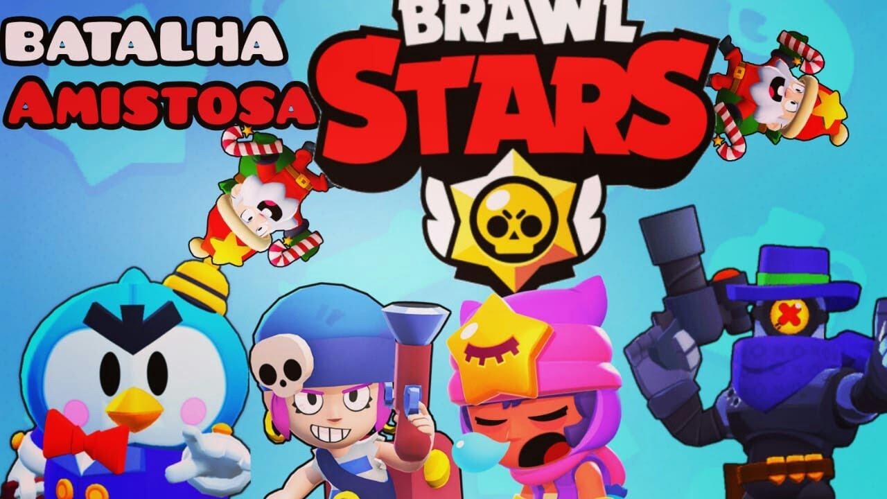 BRAWL STARS  AMISTOSO,MELHOR COMBATE!!!
