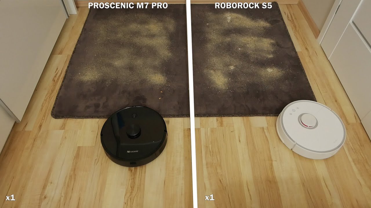 PROSCENIC M7 PRO vs ROBOROCK S5 