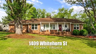 1409 Whitehorn St video tour
