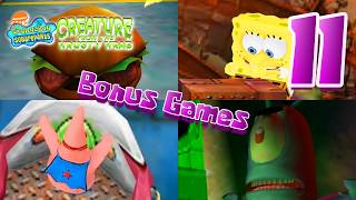 Spongebob Creature From The Krusty Krab - Part 11 Bonus Games 4K