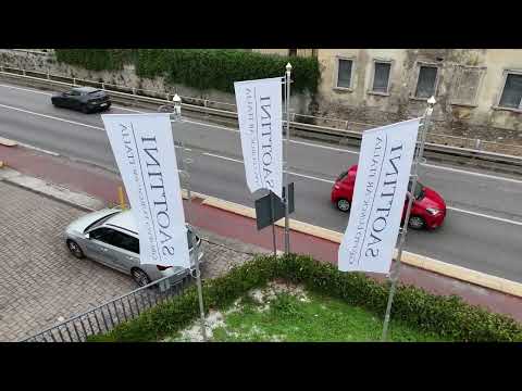 Installazione pennoni per bandiere – video 2