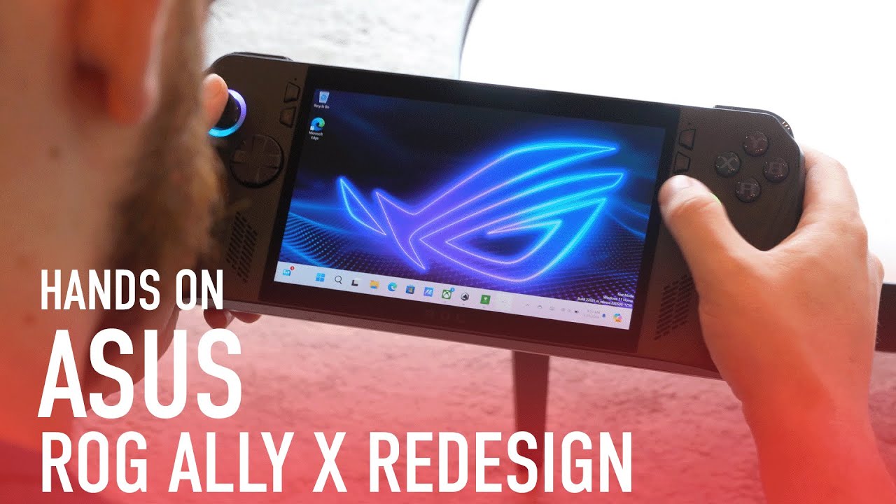 Video till Tech-medier kollar in ASUS ROG Ally X