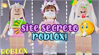 Vazou* SITE SECRETO do ROBLOX para Fazer Skins Lindas de Qualquer