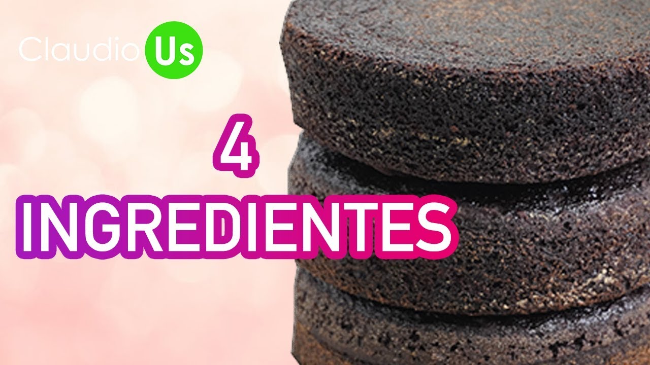 Bizcocho de CHOCOLATE - MUY FACÍL - Claudio Us