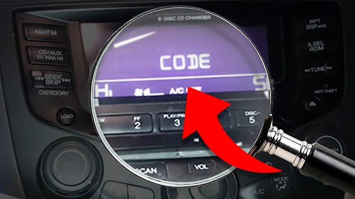 Honda Accord 2006  Radio Code